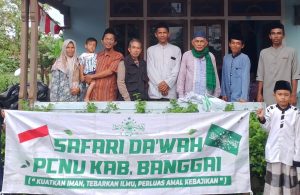 KH. Muslimin Lahadji Pimpin Safari Dakwah di Desa Pandanwangi Toili Barat