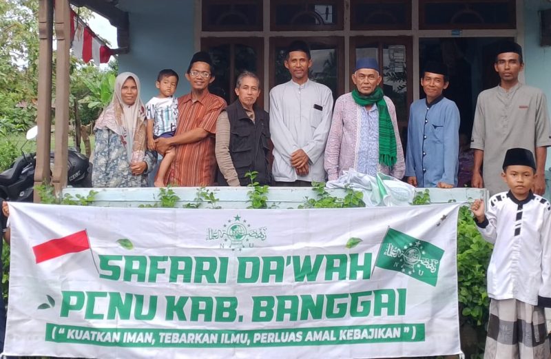 KH. Muslimin Lahadji Pimpin Safari Dakwah di Desa Pandanwangi Toili Barat
