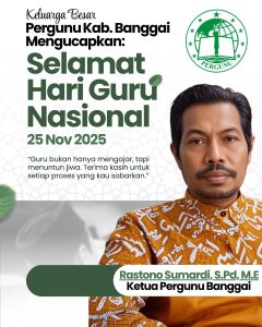 Selamat Hari Guru Nasional 2025