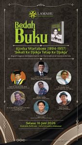 Bedah Buku Biografi Ajoeba Wartabone Bahas Gagasan dan Kepemimpinan Sang Tokoh