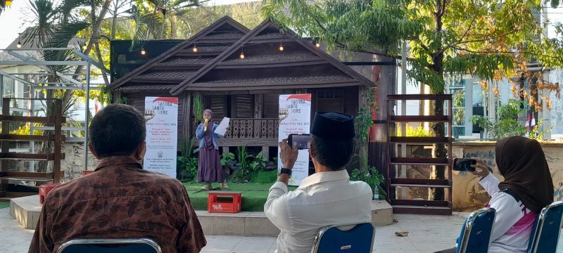 Sastra Sabtu Sore Kembali Digelar di Taman Baca Dispusarsip Provinsi Sulawesi Selatan